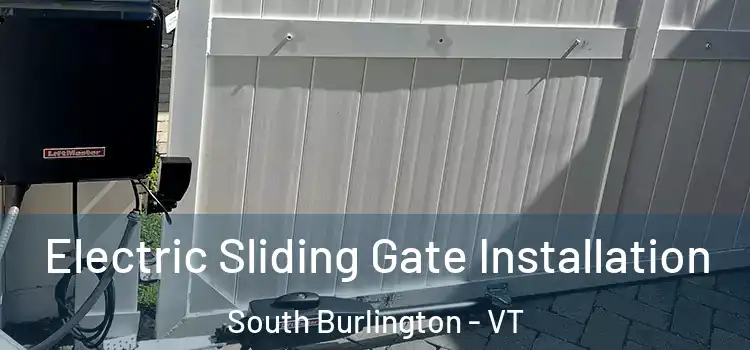  Electric Sliding Gate Installation South Burlington - VT