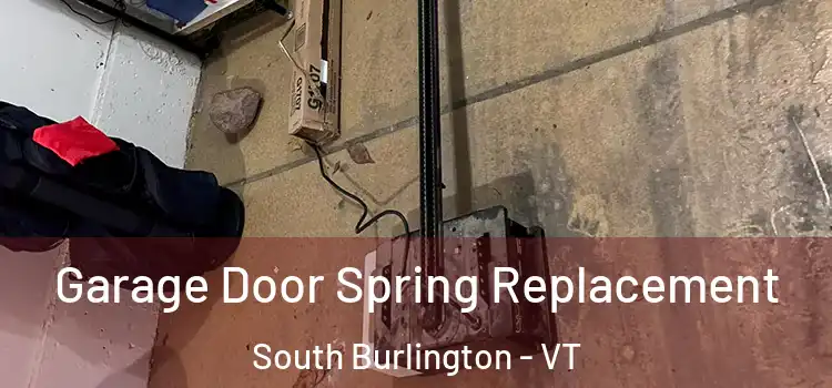  Garage Door Spring Replacement South Burlington - VT